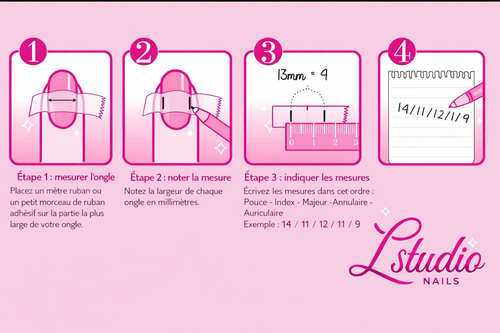 PRESS-ON NAILS FAIT MAIN - COLLECTION NAIL ART A THEME