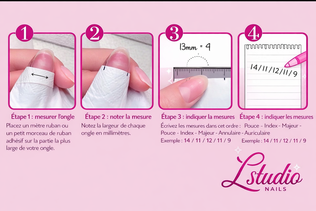 PRESS-ON NAILS FAIT MAIN - COLLECTION NAIL ART A THEME